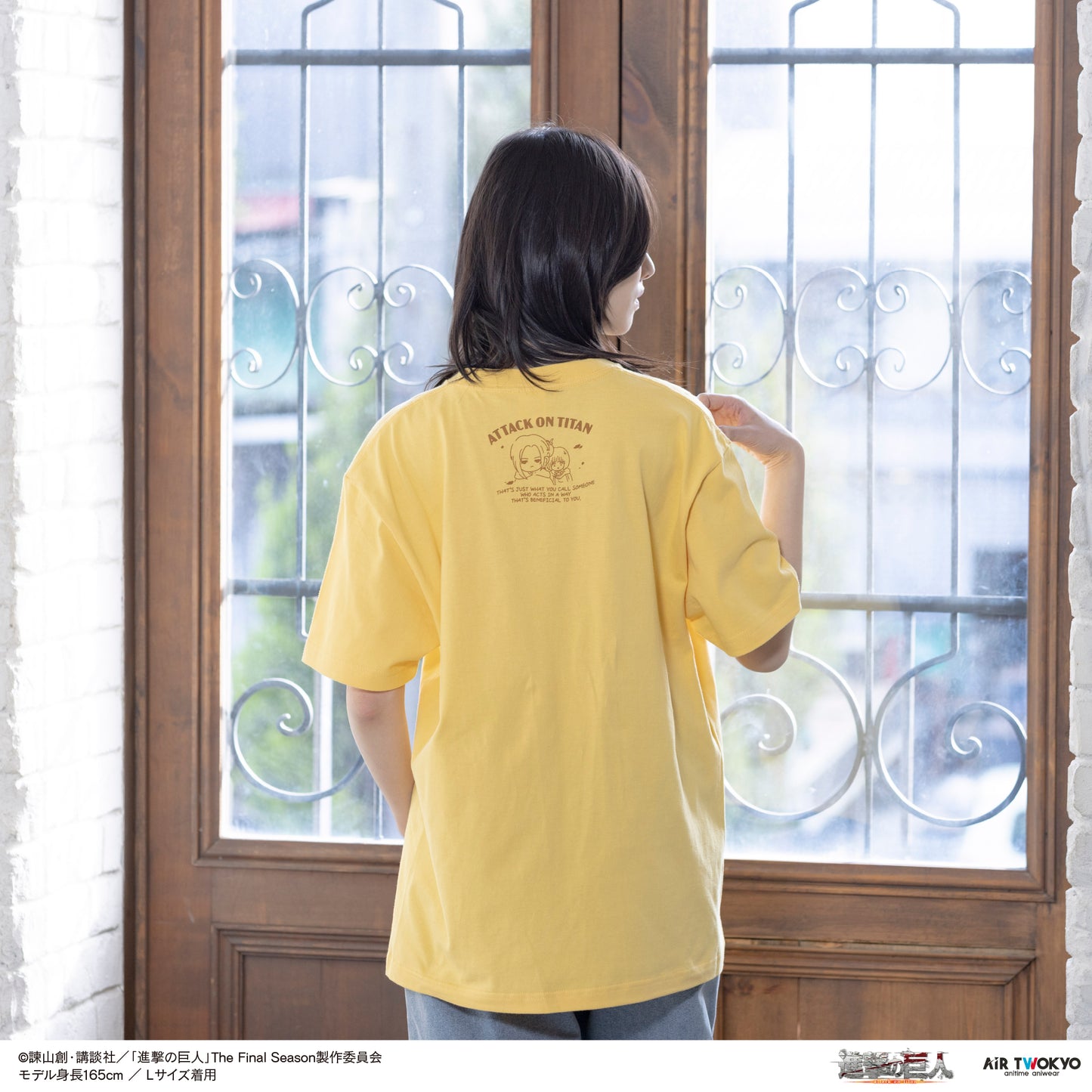 TVアニメ『進撃の巨人』 第11弾 シーンイラストTシャツ 4（アルミン＆アニ）