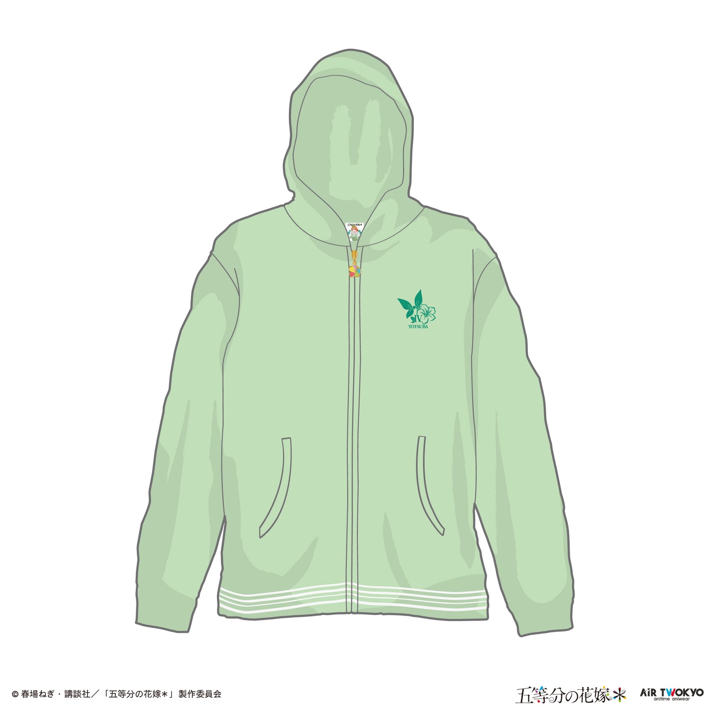 TVスペシャルアニメ『五等分の花嫁＊』ルームウェア パーカー4（中野四葉）