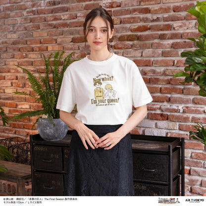 TVアニメ『進撃の巨人』 シーンイラストTシャツ 4（私は女王様だぞ!）