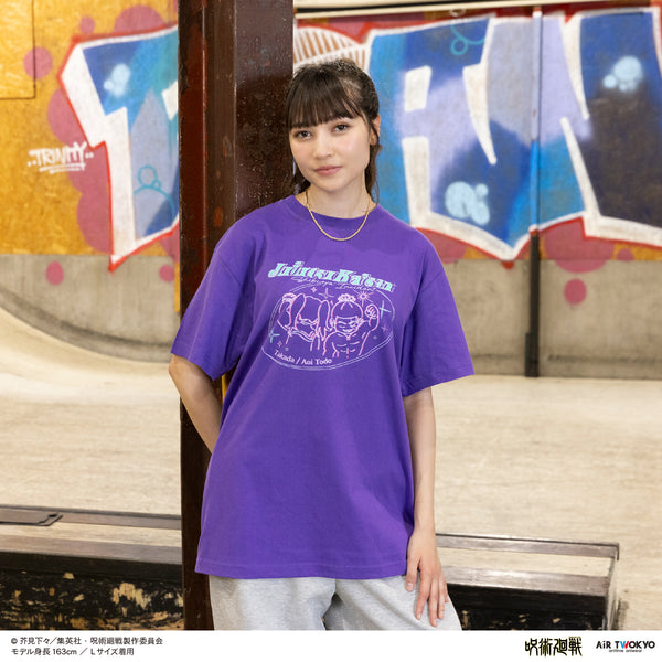 ◯限定　Miwa decode バラードコレクション　デカTシャツ 呪術廻戦』「渋谷事変」第3弾 シーンイラスト Tシャツ 4（東堂葵