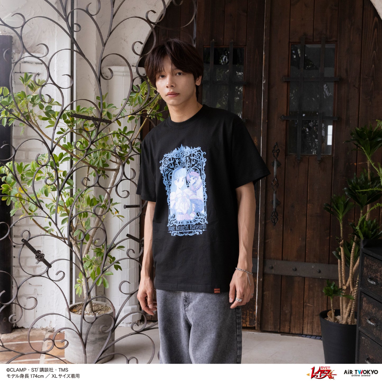 TVアニメ『魔法騎士レイアース』第2弾 デコラティブTシャツ 2（龍咲海＆クレフ）