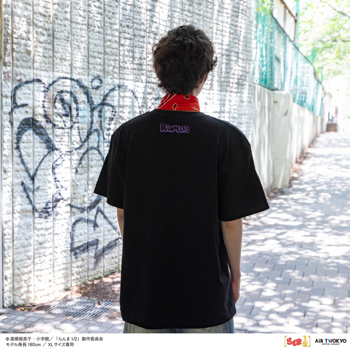 TVアニメ「らんま1/2」第2弾 ポップイラストTシャツ 4（早乙女乱馬 & 響良牙）