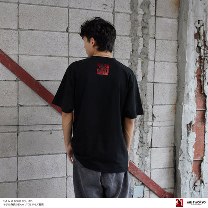 『ゴジラVSデストロイア』30周年 シーンイラストTシャツ 2（バーニングゴジラ）