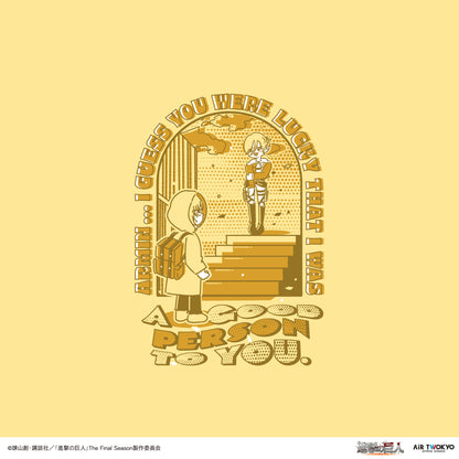 TVアニメ『進撃の巨人』 第11弾 シーンイラストTシャツ 4（アルミン＆アニ）