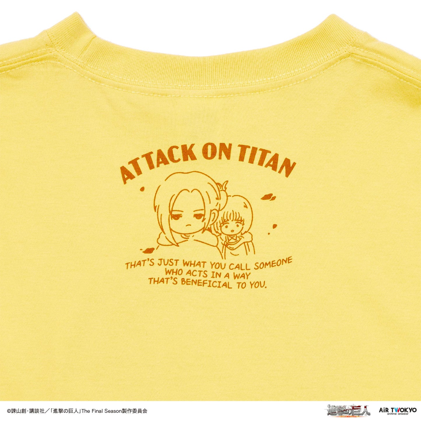 TVアニメ『進撃の巨人』 第11弾 シーンイラストTシャツ 4（アルミン＆アニ）