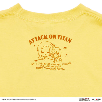 TVアニメ『進撃の巨人』 第11弾 シーンイラストTシャツ 4（アルミン＆アニ）