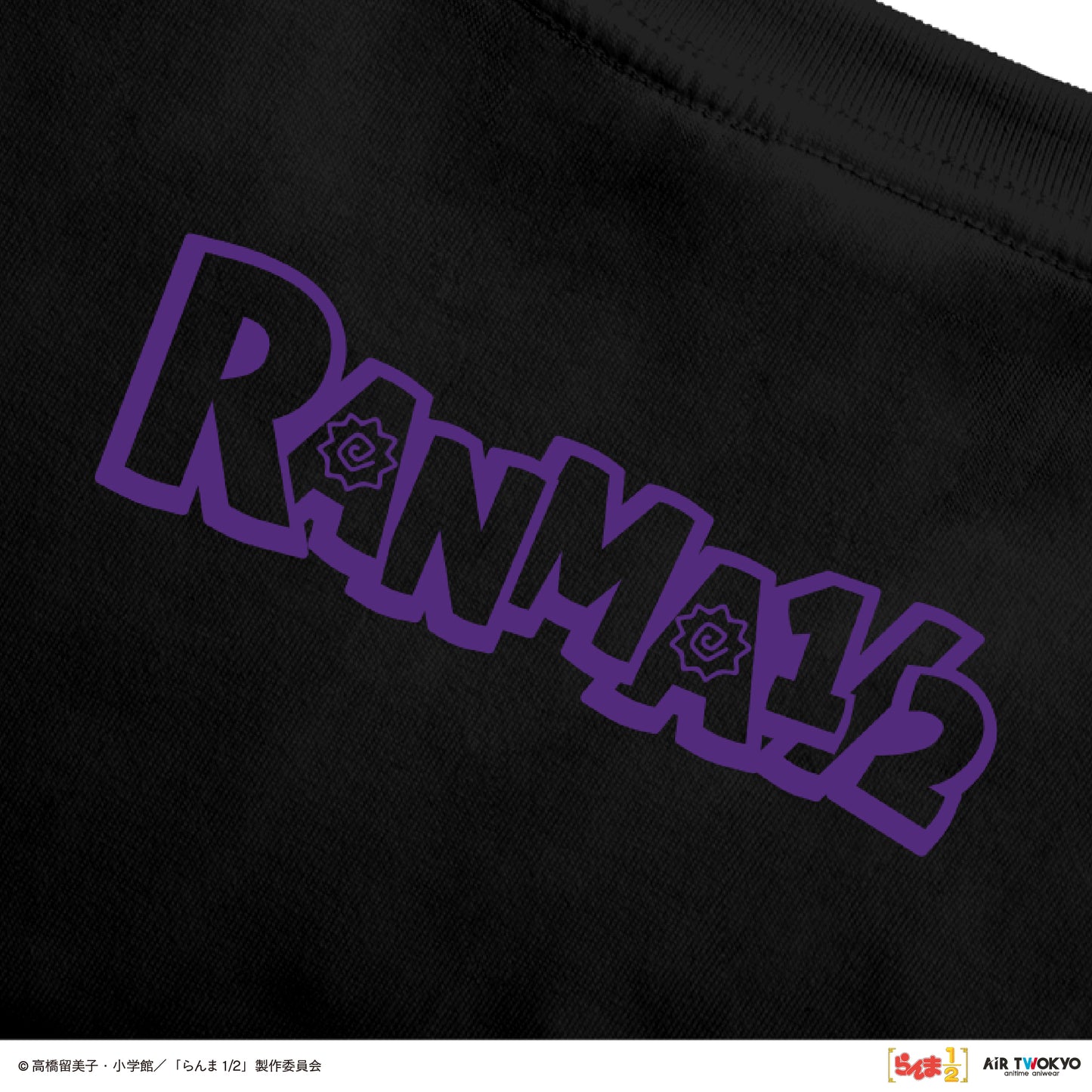 TVアニメ「らんま1/2」第2弾 ポップイラストTシャツ 4（早乙女乱馬 & 響良牙）