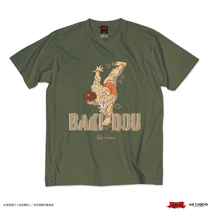 アニメ『刃牙道』シーンイラストTシャツ 2（近代格闘術同時多発駆使）