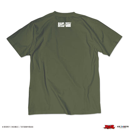 アニメ『刃牙道』シーンイラストTシャツ 2（近代格闘術同時多発駆使）