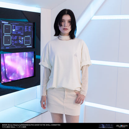 『攻殻機動隊 THE GHOST IN THE SHELL』サイバーグラフィックTシャツ 4（桜の24時間監視）