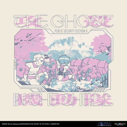 『攻殻機動隊 THE GHOST IN THE SHELL』サイバーグラフィックTシャツ 4（桜の24時間監視）