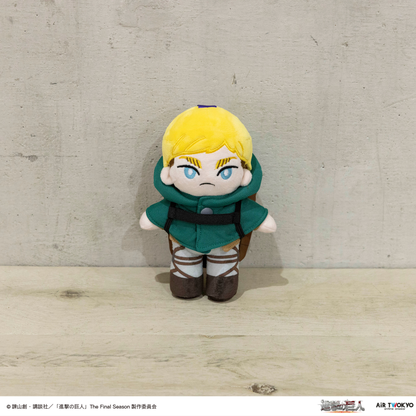 TVアニメ『進撃の巨人』ぬいぐるみポーチ付きエコバッグ