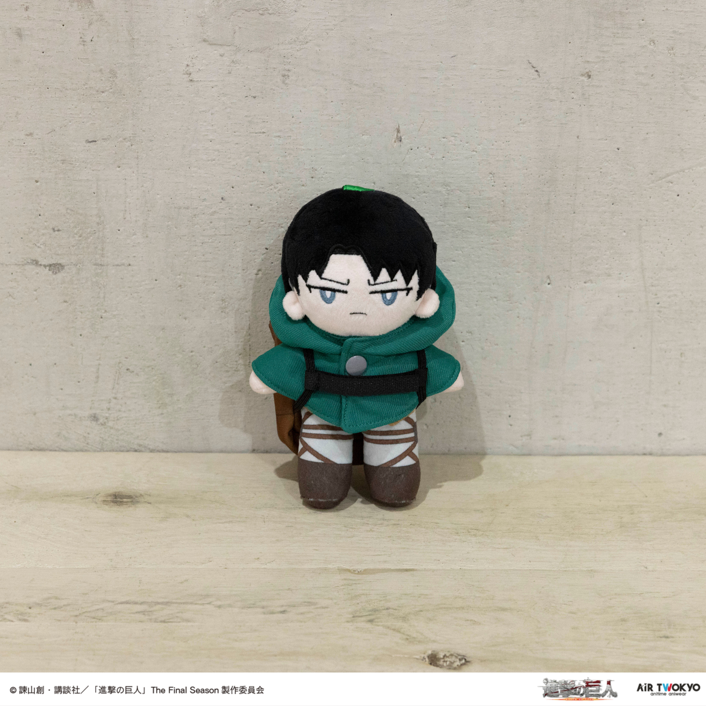TVアニメ『進撃の巨人』ぬいぐるみポーチ付きエコバッグ