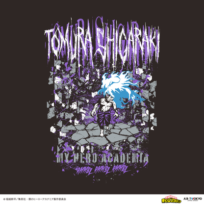 アニメ『僕のヒーローアカデミア』 第1弾 第二次決戦編 シーンイラストTシャツ 6（死柄木弔）