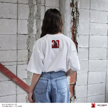 『ゴジラVSデストロイア』30周年 シーンイラストTシャツ 3（デストロイア(飛翔体)）