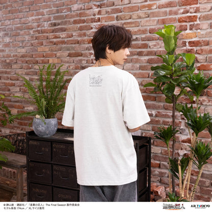 TVアニメ『進撃の巨人』 シーンイラストTシャツ 5（エレンの家ぇぇがぁぁぁぁ）