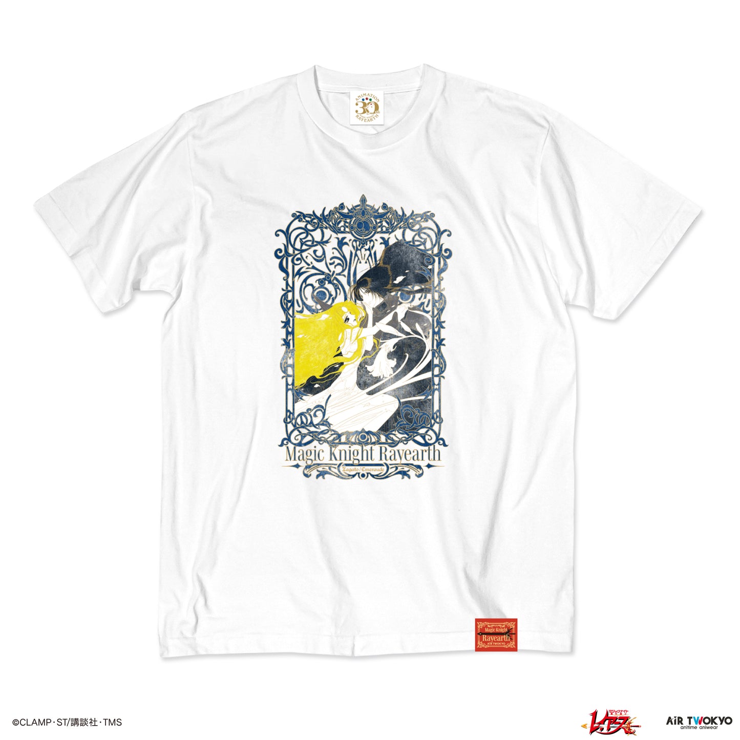 “Magic Knight Rayearth” Vol. 1 Decorative T-shirt (Emeraude & Zagato)