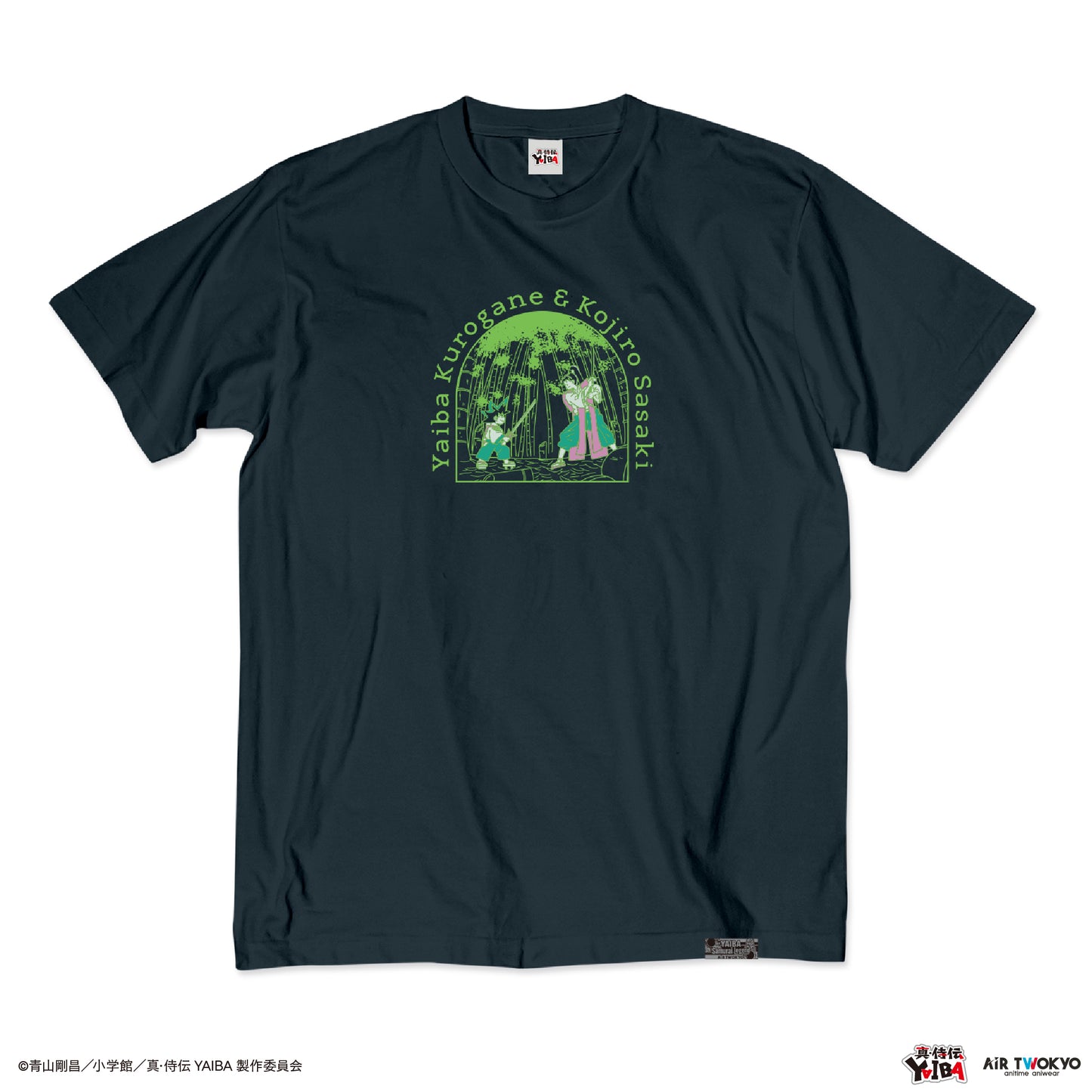TVアニメ『真·侍伝YAIBA』 第1弾 シーンイラストTシャツ 5（刃&小次郎）