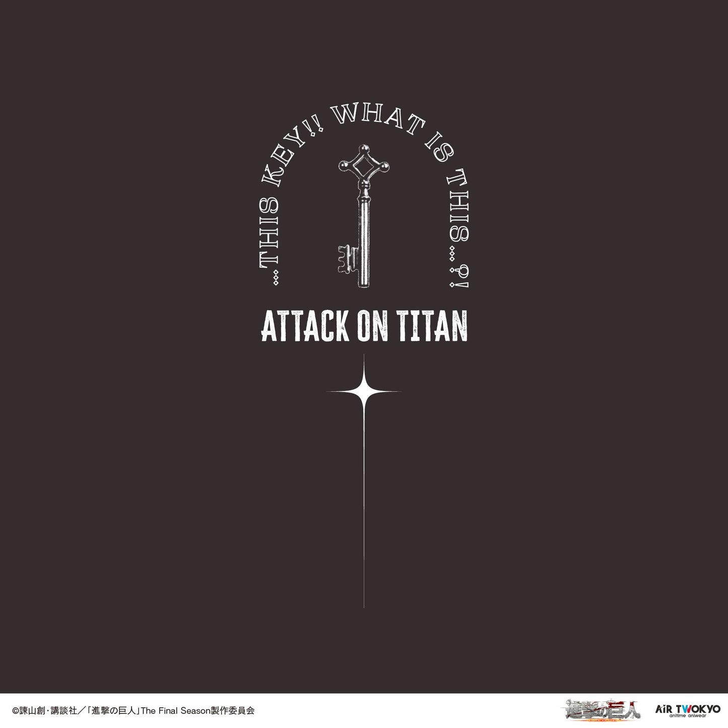 TVアニメ『進撃の巨人』 第11弾 シーンイラストTシャツ 5（罪）