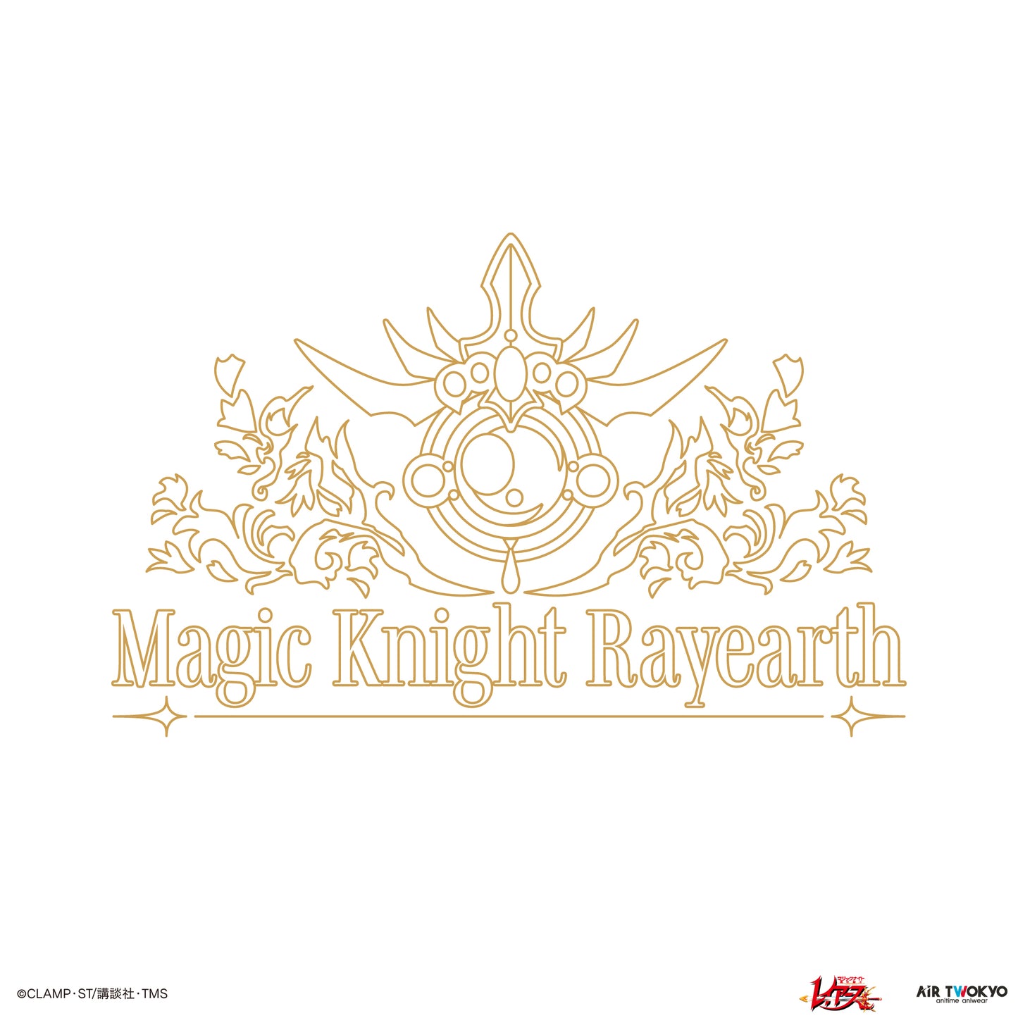 “Magic Knight Rayearth” Vol. 1 Decorative T-shirt (Emeraude & Zagato)