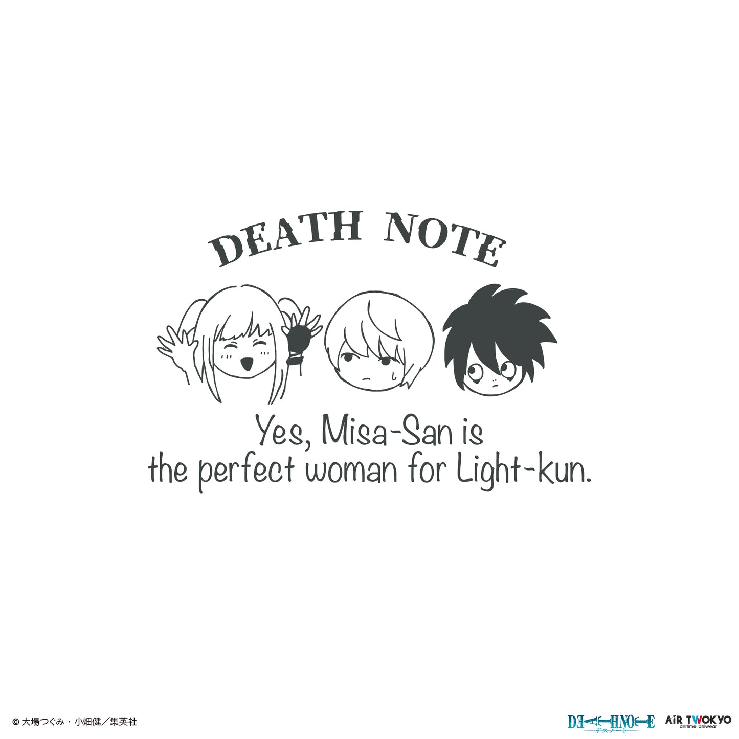 『DEATH NOTE』 第１弾 シーンイラストTシャツ 3（弥海砂）