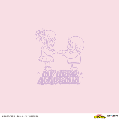 アニメ『僕のヒーローアカデミア』 第1弾 第二次決戦編 シーンイラストTシャツ 4（麗日お茶子＆トガヒミコ）