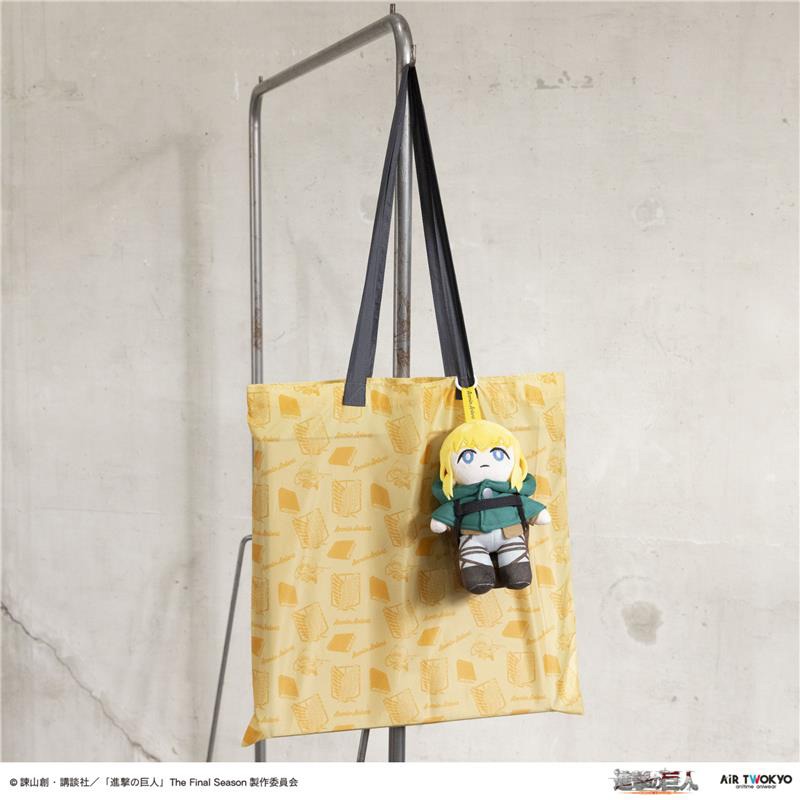 TVアニメ『進撃の巨人』ぬいぐるみポーチ付きエコバッグ