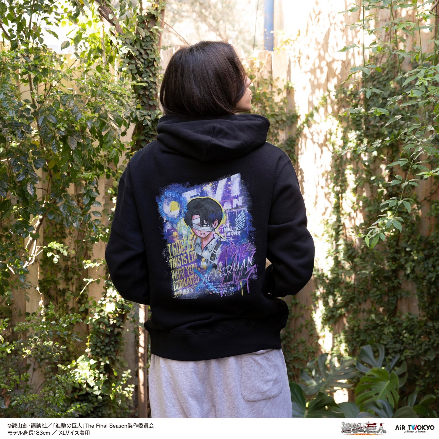 "Attack on Titan" The Final Season Wall Art Vol. 2 Hoodie (Levi)