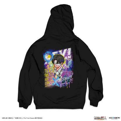 "Attack on Titan" The Final Season Wall Art Vol. 2 Hoodie (Levi)