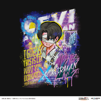 "Attack on Titan" The Final Season Wall Art Vol. 2 Hoodie (Levi)