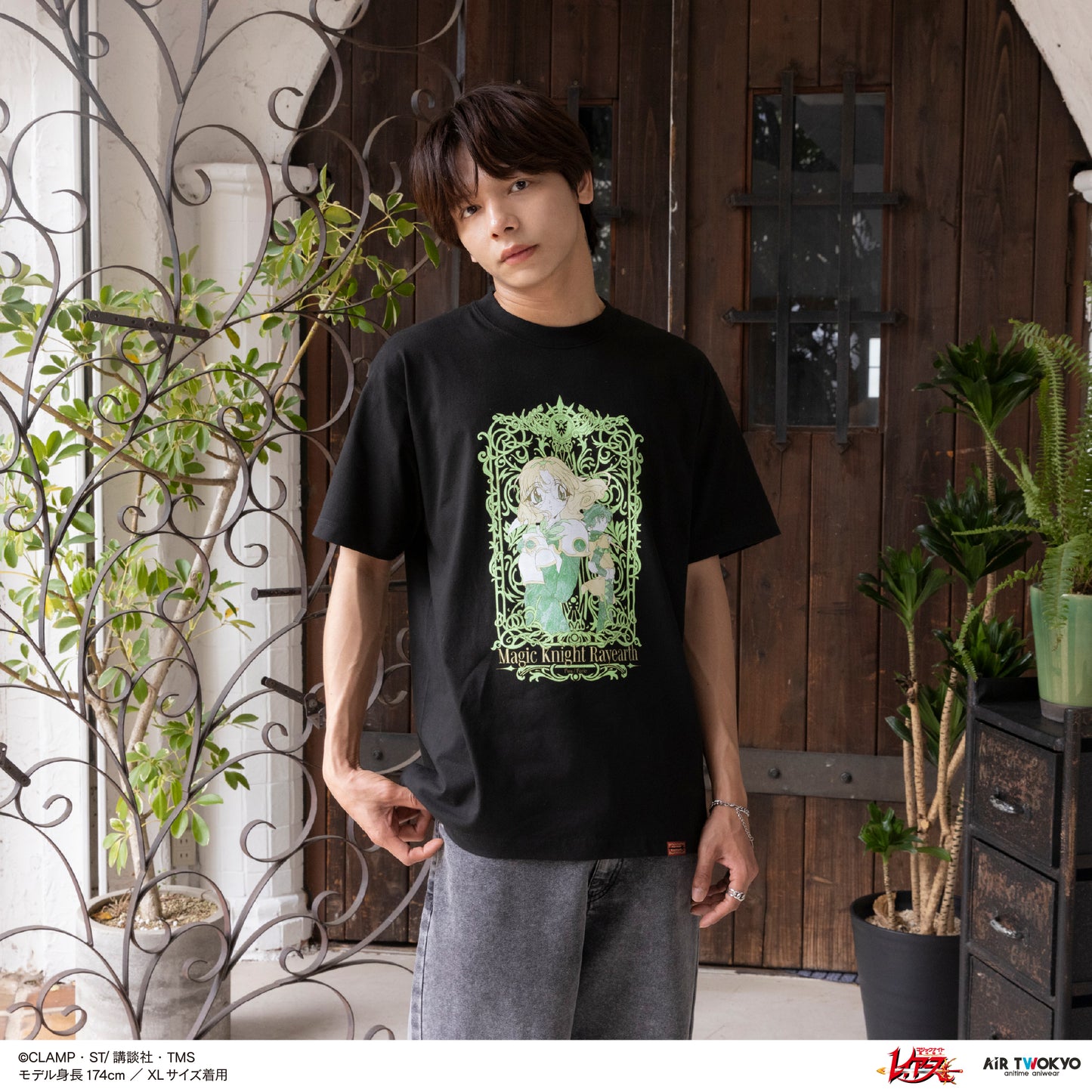 TVアニメ『魔法騎士レイアース』第2弾 デコラティブTシャツ 3（鳳凰寺風＆フェリオ）