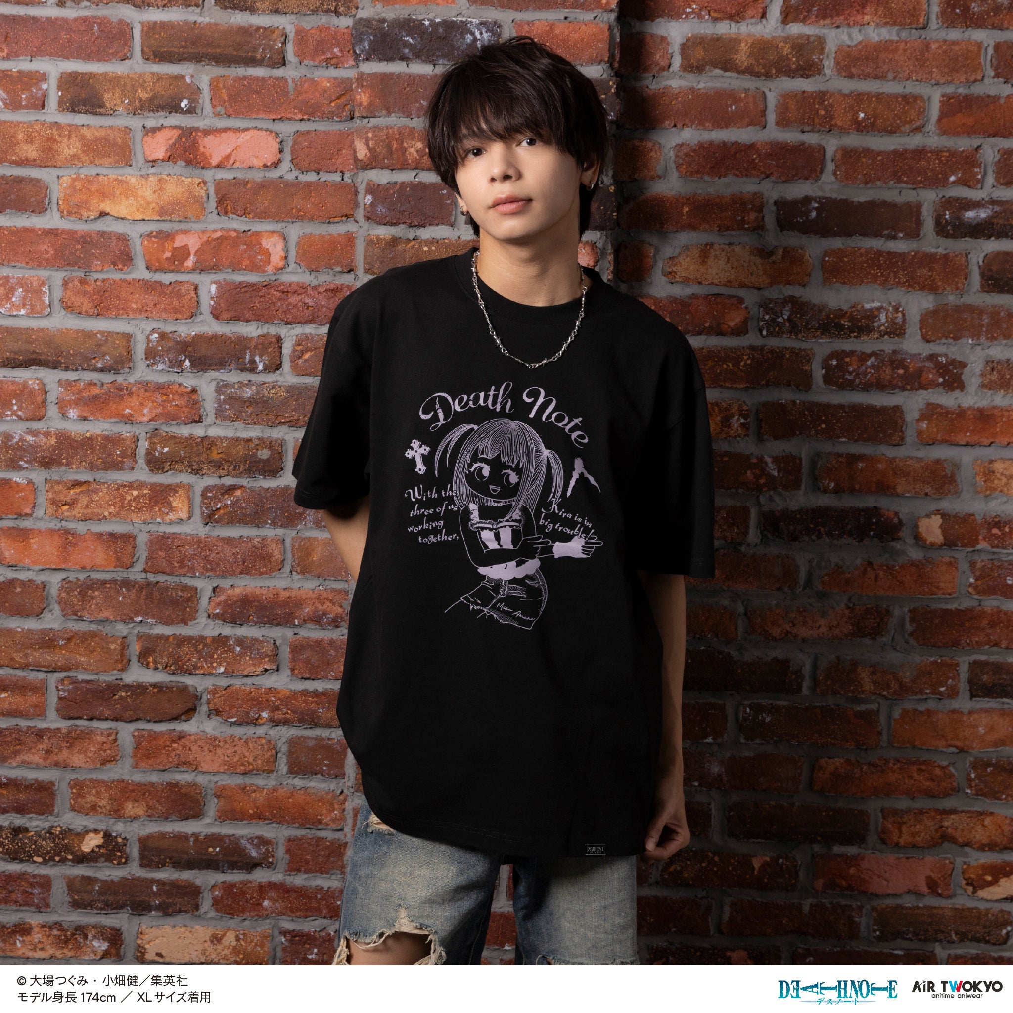 DEATH NOTE』 第1弾 シーンイラストTシャツ 3（弥海砂） – AIR TWOKYO