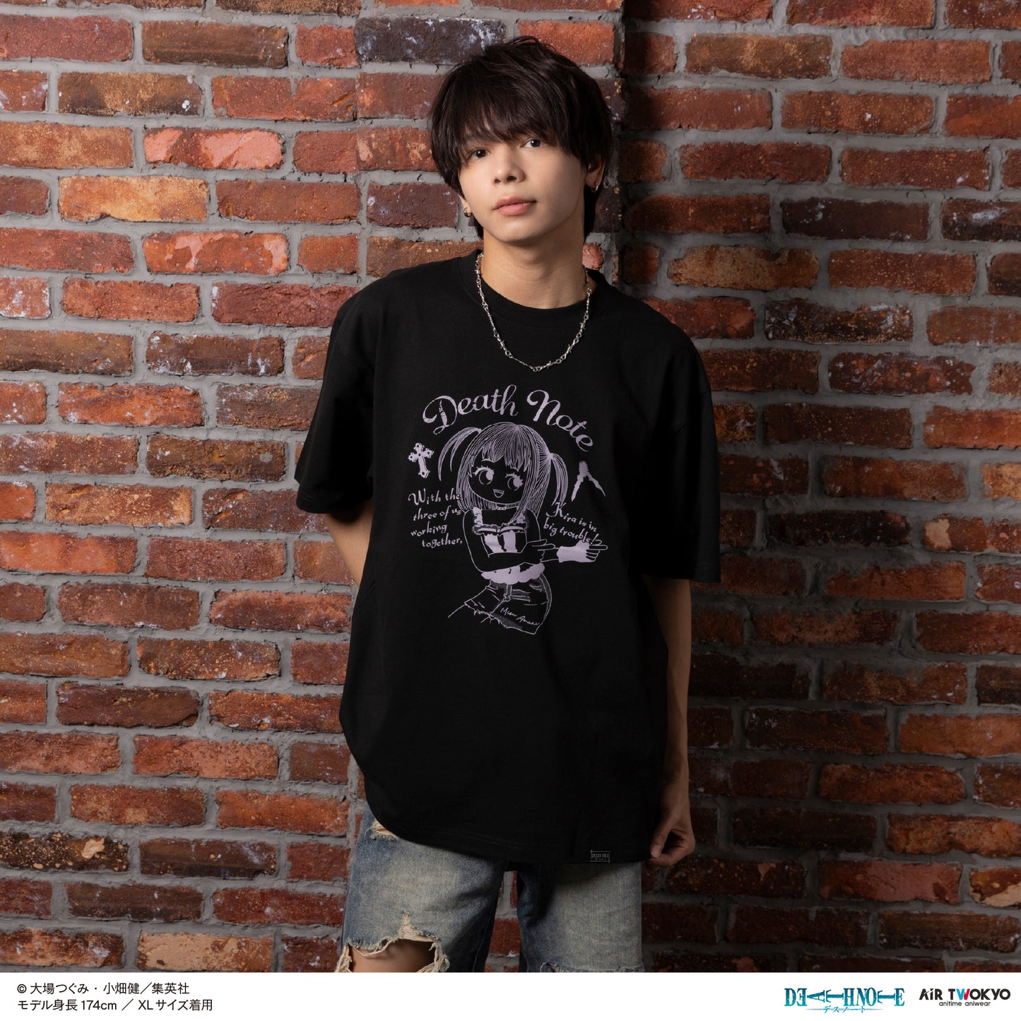 『DEATH NOTE』 第１弾 シーンイラストTシャツ 3（弥海砂）