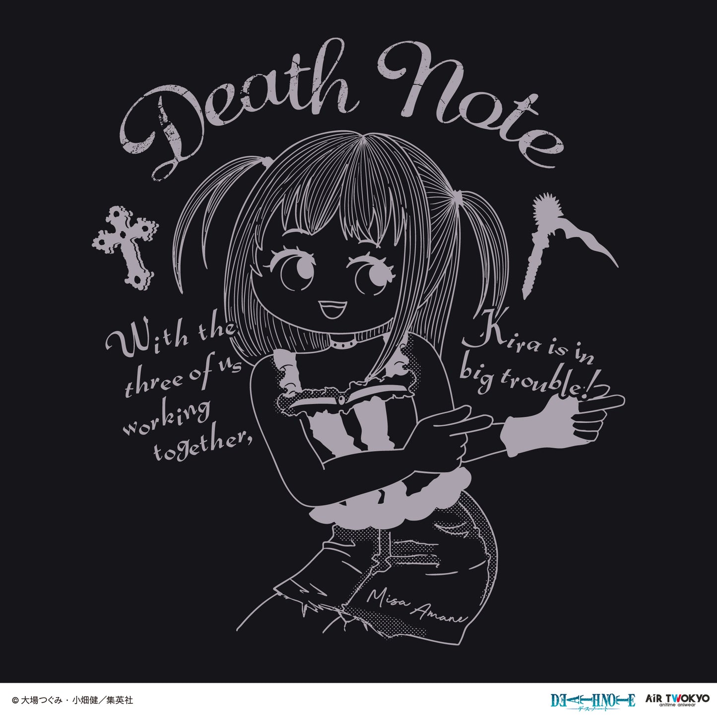 『DEATH NOTE』 第１弾 シーンイラストTシャツ 3（弥海砂）
