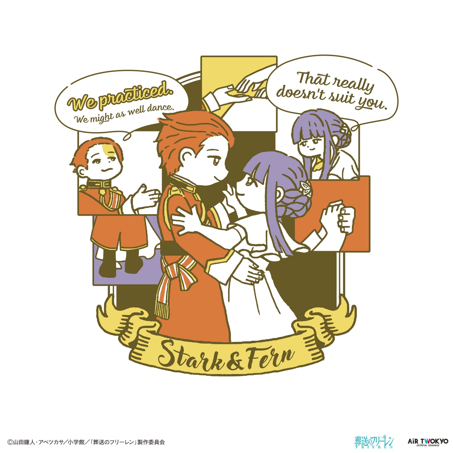 "Frieren: Beyond Journey’s End" Scene Illustration T-shirt 6(Stark & Fern)