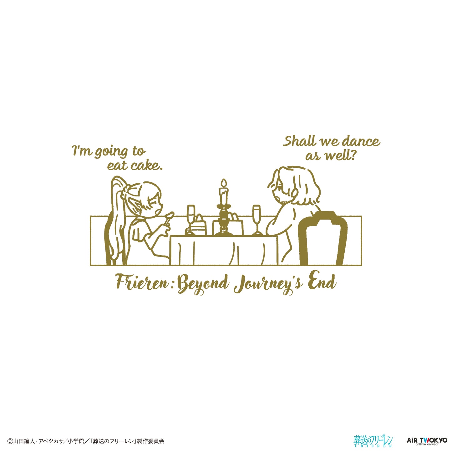 "Frieren: Beyond Journey’s End" Scene Illustration T-shirt 6(Stark & Fern)