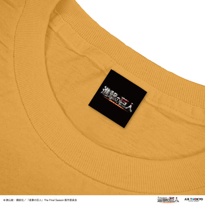 TVアニメ『進撃の巨人』 シーンイラストTシャツ 6（そんなもん 何度でも巻いてやる）