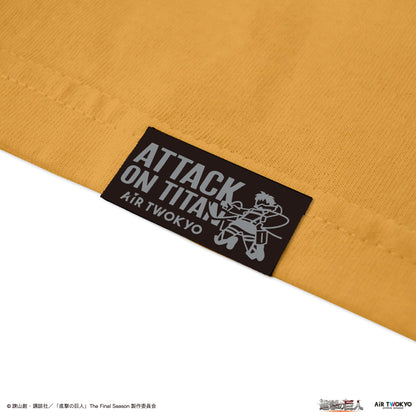 TVアニメ『進撃の巨人』 シーンイラストTシャツ 6（そんなもん 何度でも巻いてやる）