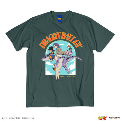 TVアニメ『DRAGON BALL GT』シーンイラストTシャツ 3（孫悟空・トランクス・パン）