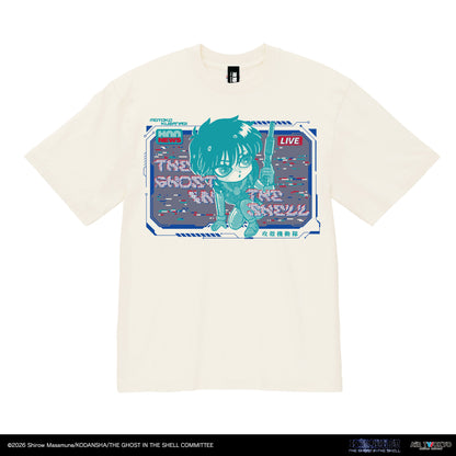 『攻殻機動隊 THE GHOST IN THE SHELL』サイバーグラフィックTシャツ 6（報道）