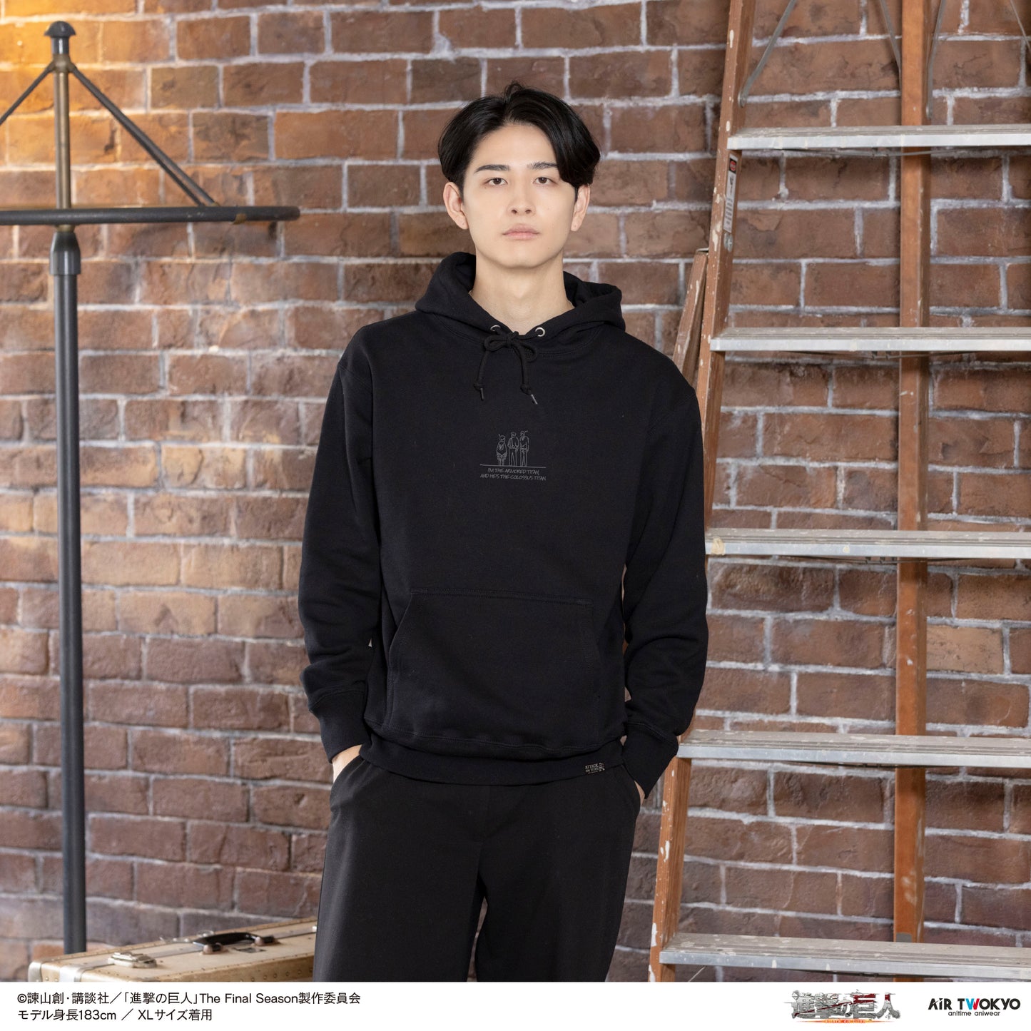 TVアニメ『進撃の巨人』 第11弾 シーンイラストパーカー 1（ライナー＆ベルトルト）