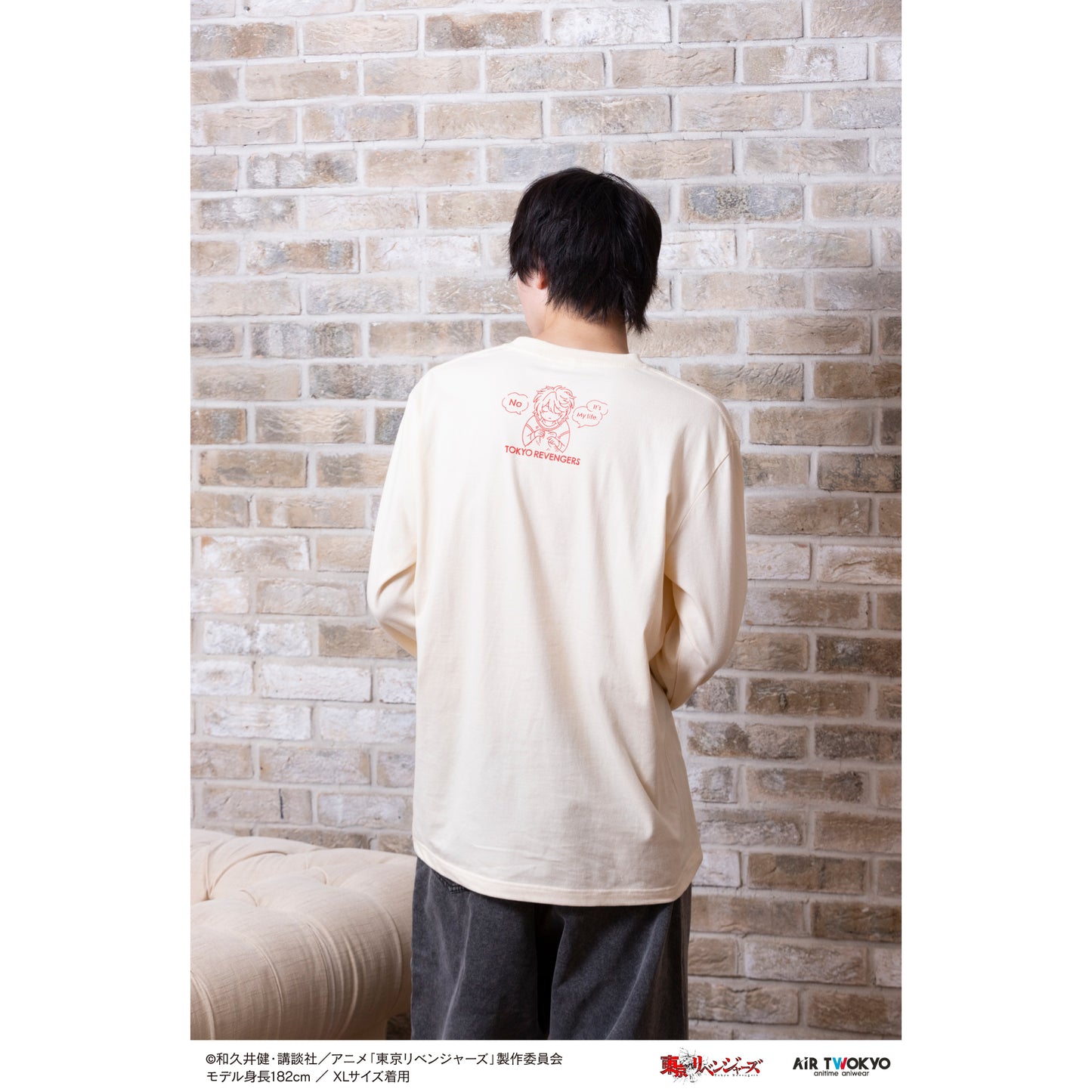 "Tokyo Revengers Tenjiku" Scene Illustration Long Sleeves T-shirt 1