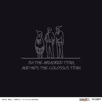 TVアニメ『進撃の巨人』 第11弾 シーンイラストパーカー 1（ライナー＆ベルトルト）