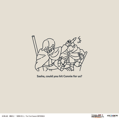 TVアニメ『進撃の巨人』 シーンイラストパーカー 1（エレンの家ぇぇがぁぁぁぁ）