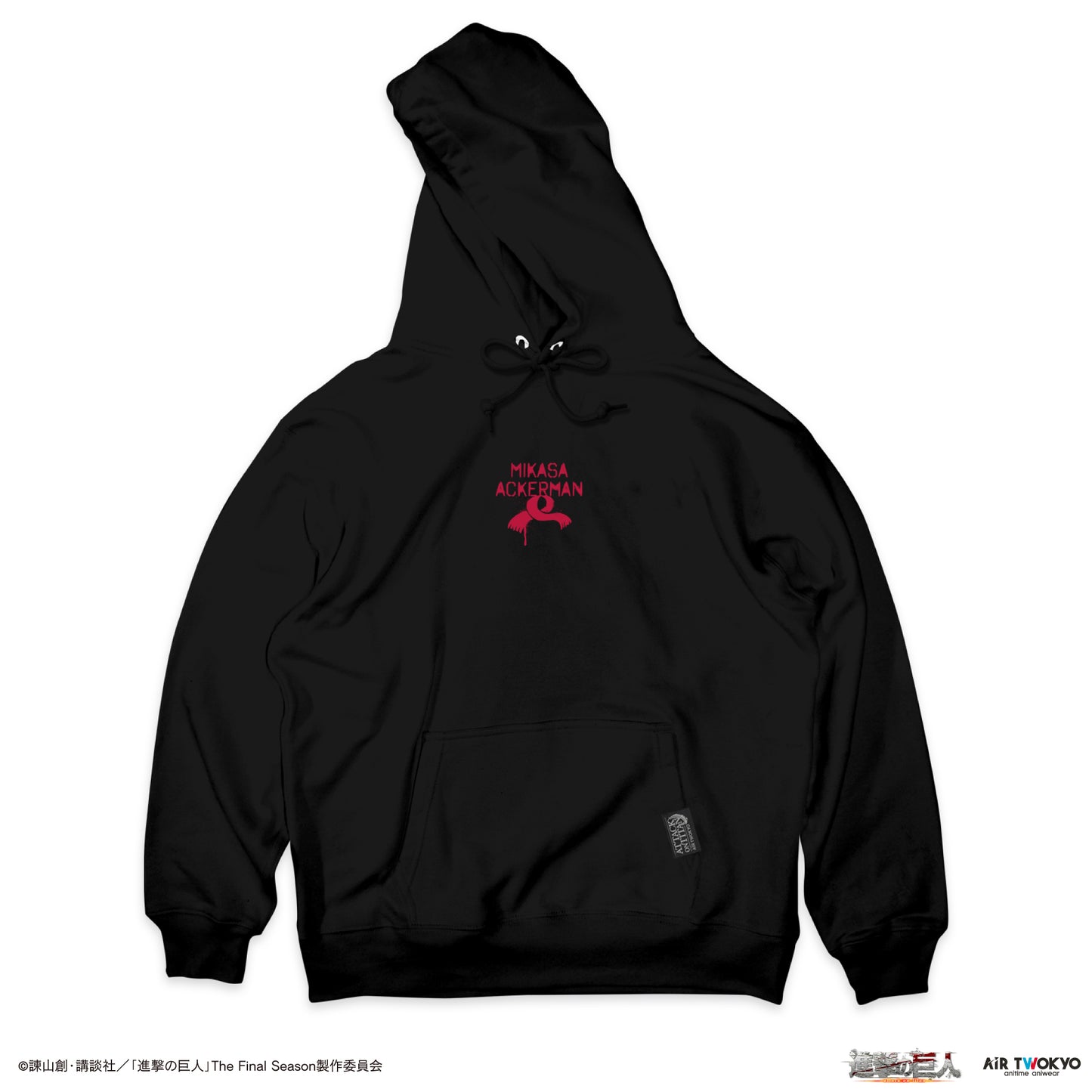 "Attack on Titan" The Final Season Wall Art Hoodie (Mikasa)