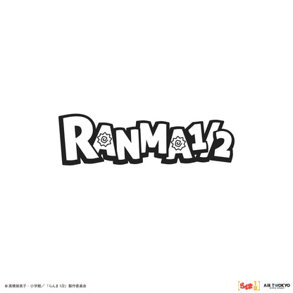 TVアニメ「らんま1/2」第2弾 ポップイラストラグランスリーブTシャツ 1（早乙女乱馬 & 天道あかね）