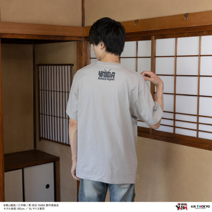 TVアニメ『真·侍伝YAIBA』 第1弾 シーンイラストTシャツ 7（刃&鬼丸）