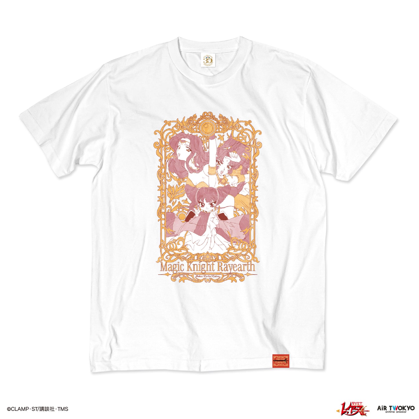 TVアニメ『魔法騎士レイアース』第2弾 デコラティブTシャツ 4（アスカ＆タータ＆タトラ）