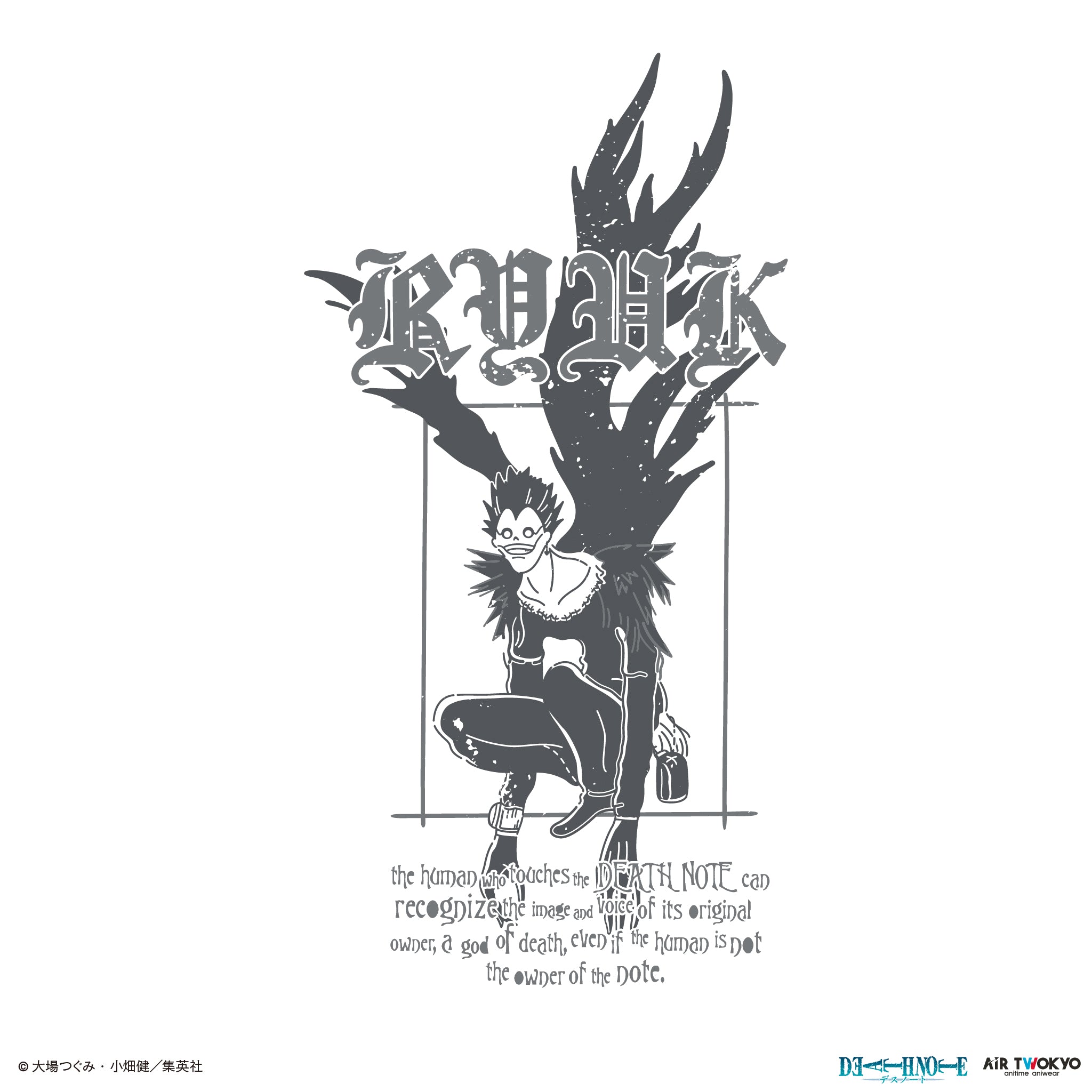 DEATH NOTE』 第1弾 シーンイラストTシャツ 4（リューク） – AIR TWOKYO