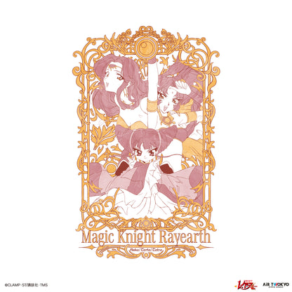 TVアニメ『魔法騎士レイアース』第2弾 デコラティブTシャツ 4（アスカ＆タータ＆タトラ）